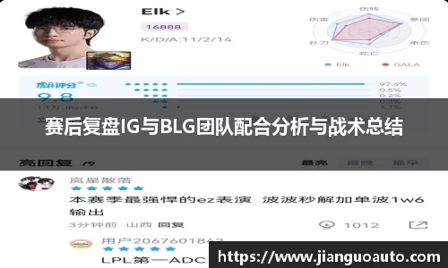 赛后复盘IG与BLG团队配合分析与战术总结